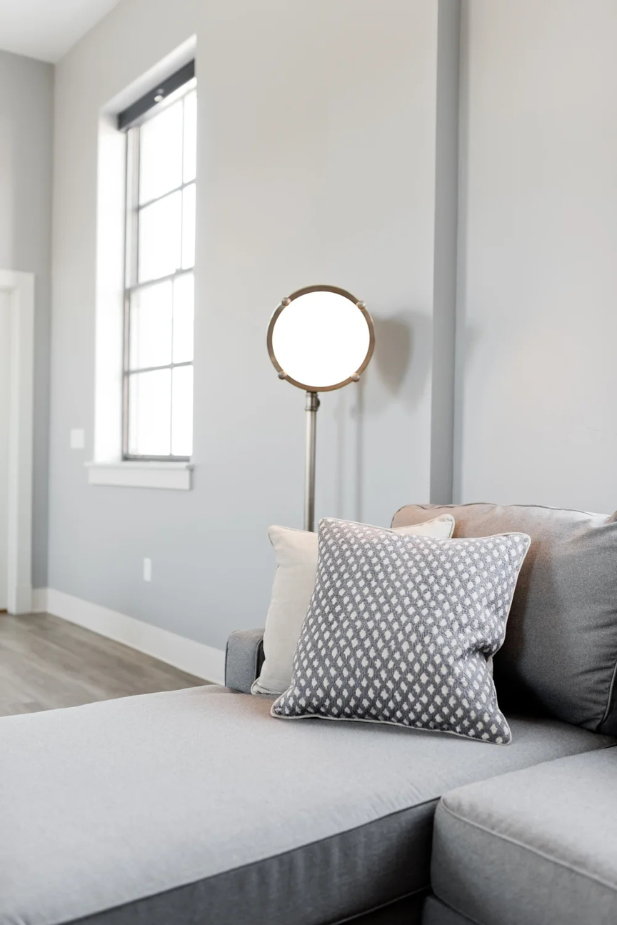 Calming neutrals for open spaces